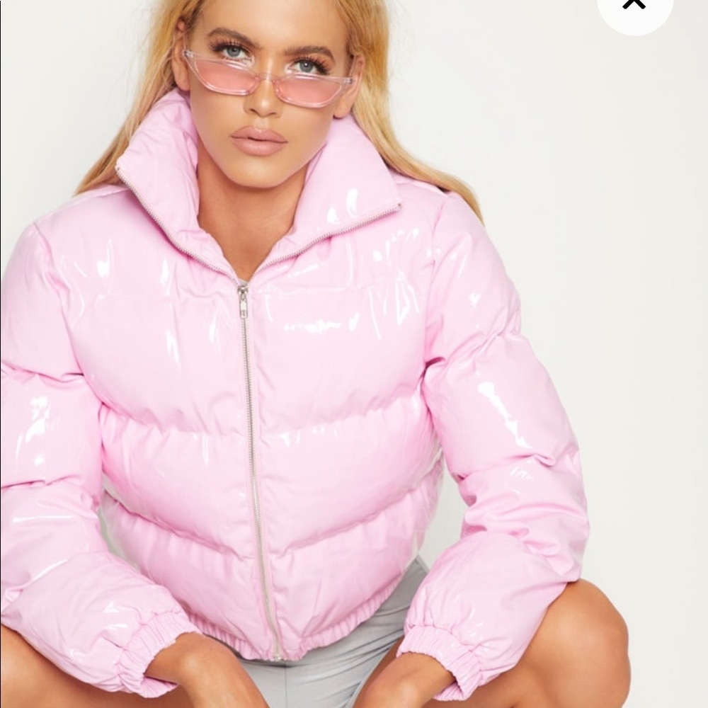 Pretty little thing puffer jacket
